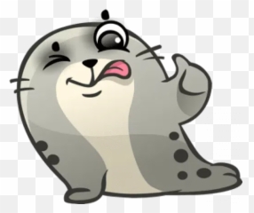 Animals Stickers For Whatsapp - Stickers Cloud Seal Stickers Emoji,Cartoon Emotions Animals