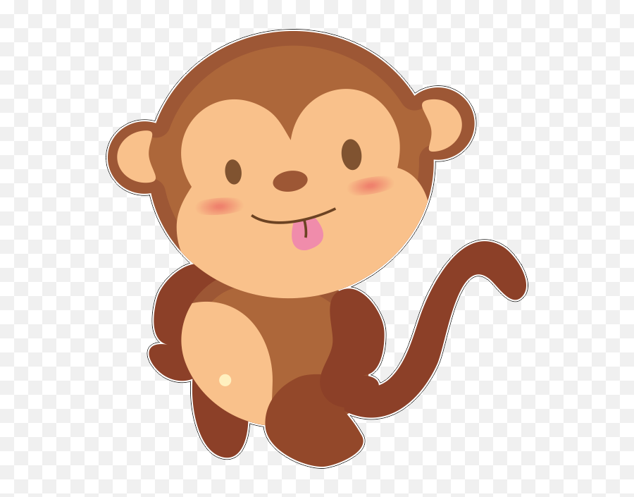 Baby Monkeys Child - Baby Monkey Cartoon Png Emoji,Tumblr Png Monkey Emojis