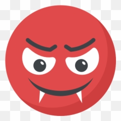 Vampire - Emoji Evil Angry Stikker,Vampire Emoticons