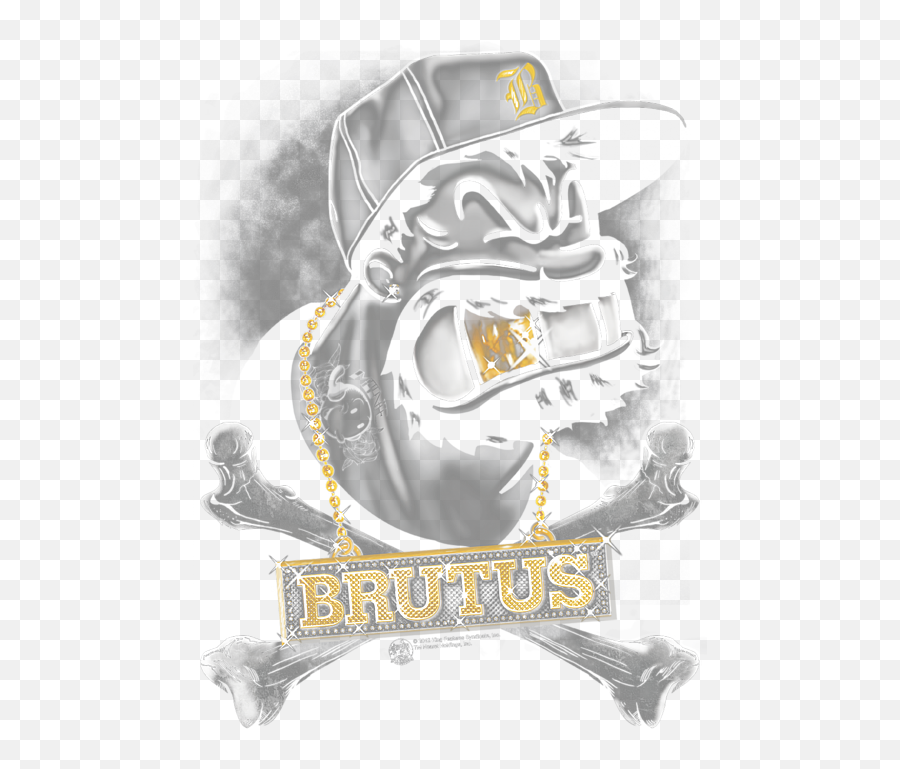 Popeye - Brutus Kids Tshirt Brutus Popeye Png Emoji,Brutus Emoticon