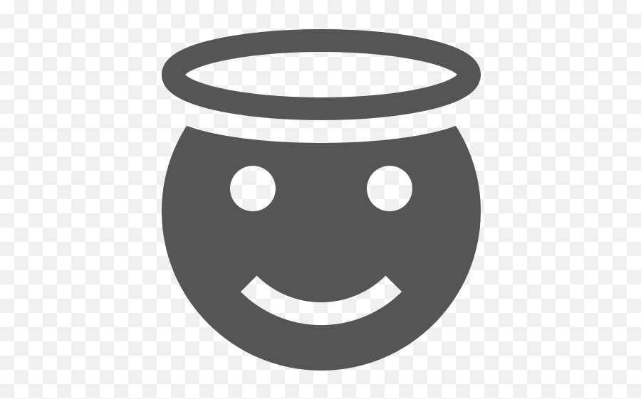 Face Angel Free Icon Of Super Flat Remix V108 Emotes - Cara De Angelito Png Emoji,Angel Emoji