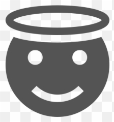 Face Angel Free Icon Of Super Flat Remix V108 Emotes - Cara De Angelito Png Emoji,Angel Emoji