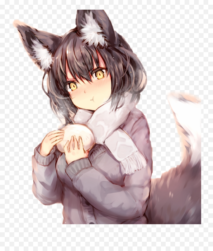 20 Fantastic Ideas Wolf Tomboy Cute Anime Girl - Lee Dii Anime Wolf Girl Png Emoji,Chibi Vamire Emotion Attraction