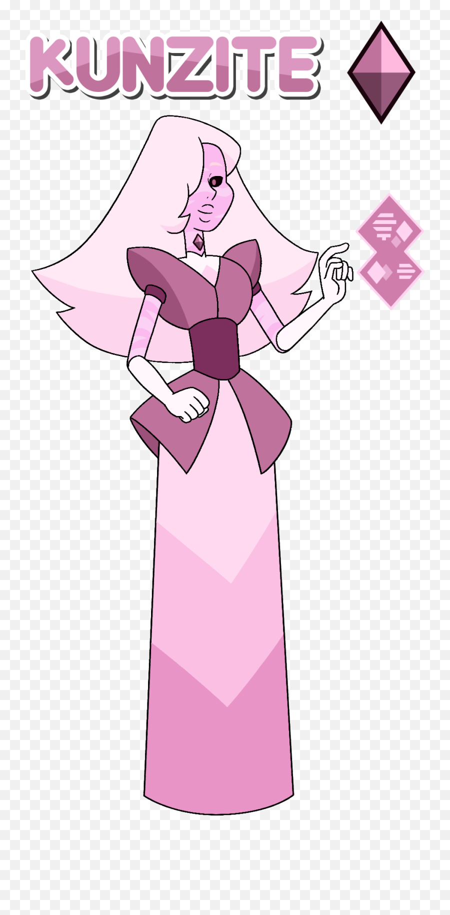 Kunzite On Toyhouse - Kunzite A Gem On Steven Universe Emoji,Indside Out Emotions Gem Fusion