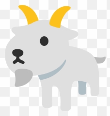 Emoji U1f410 - Goat Emoji Png,The Goat Emoji