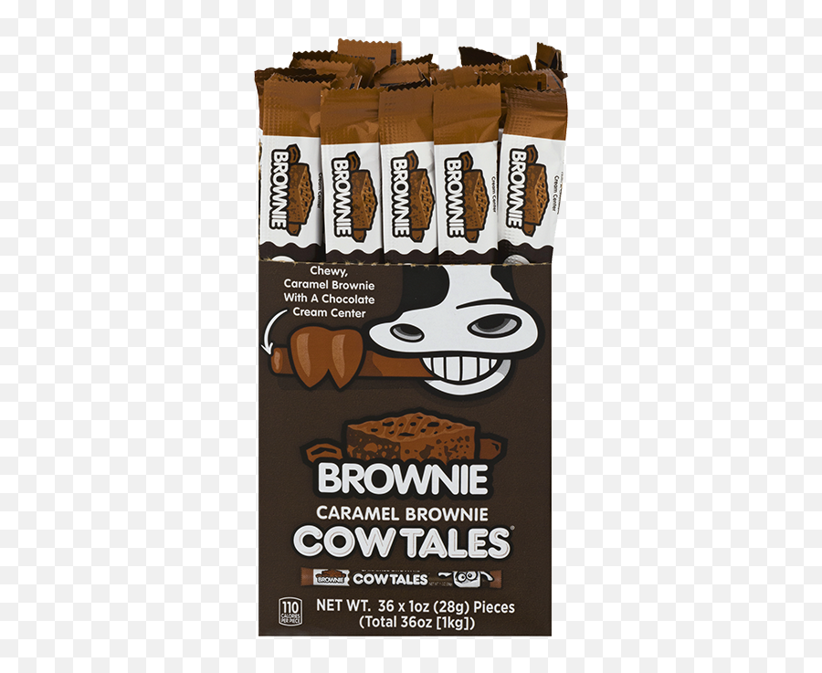 Caramel Creams Cow Tales - Caramel Brownie Cow Tales Emoji,Emoji Stickers And Candy Box 36ct