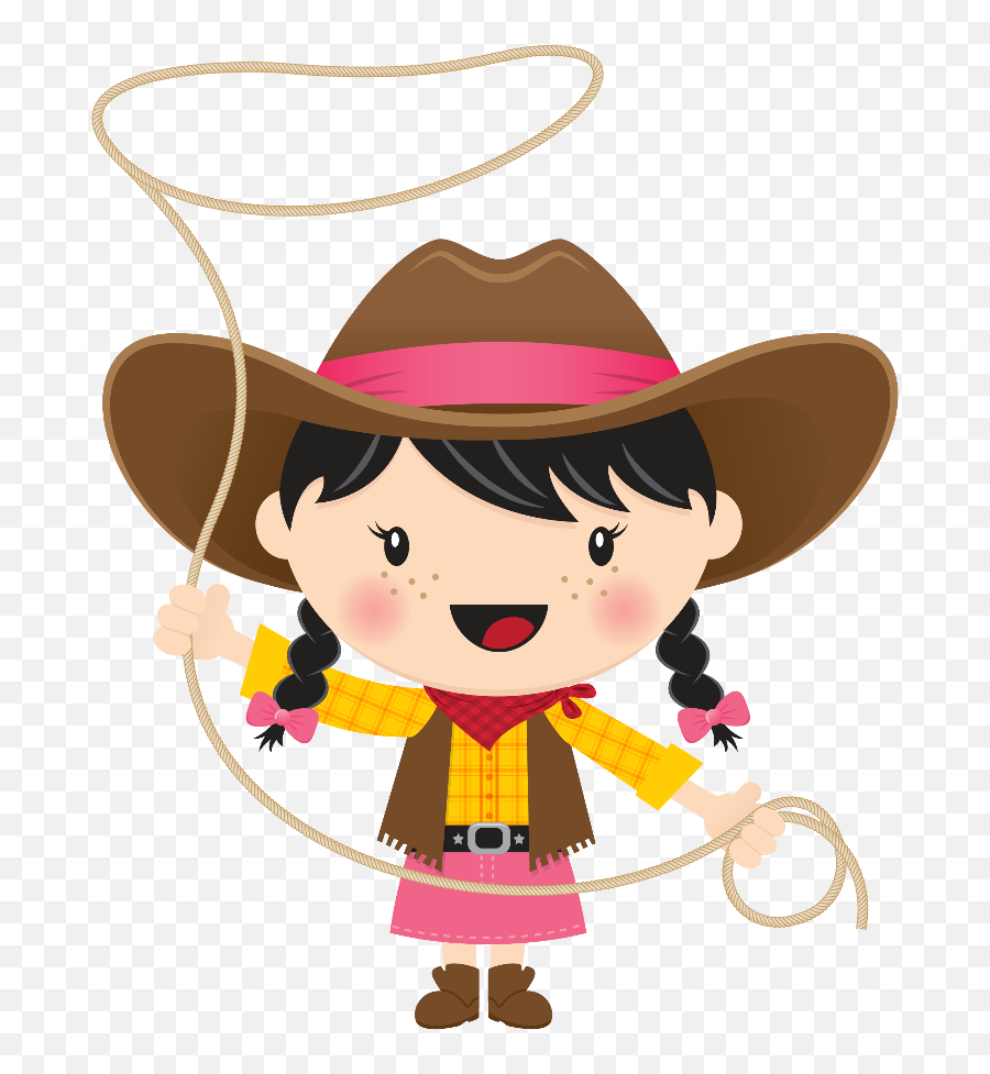 Cowgirl Clipart Cartoon Cowgirl - Cowboy Cowgirl Clip Art Emoji,Betty Boop Emoji