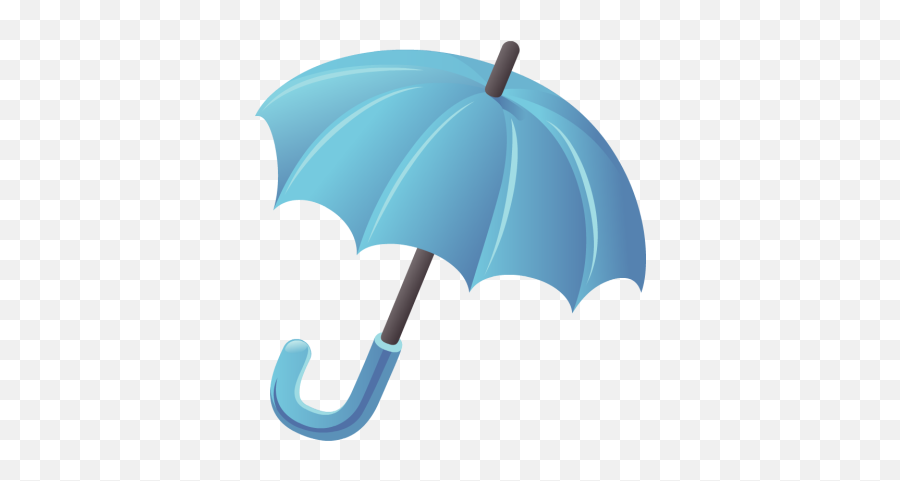 Blue Umbrella Clipart - Clip Art Library Cute Umbrella Clipart Emoji,Umbrella Emoji