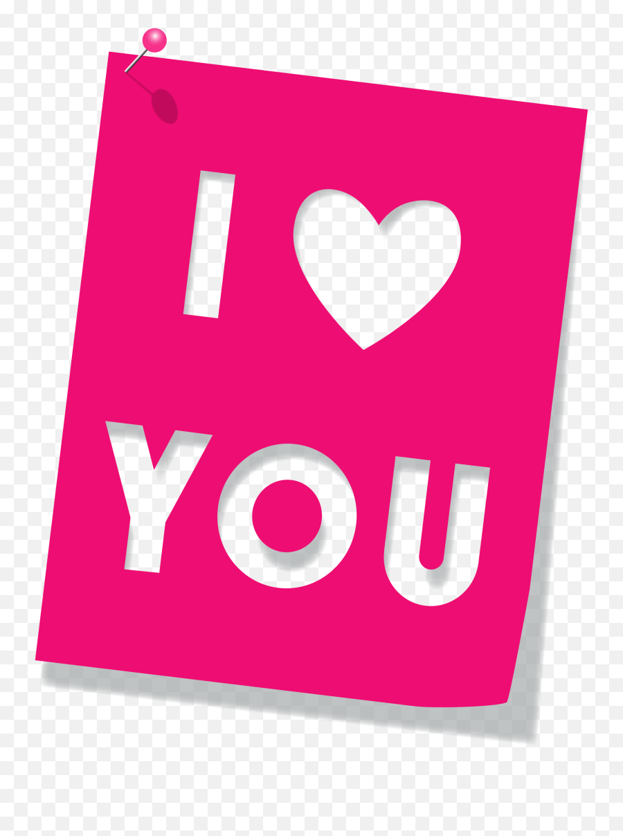 Pink I Love You Png Clipart Picture - Clip Art Emoji,Linestore Hello Kitty Emoticon