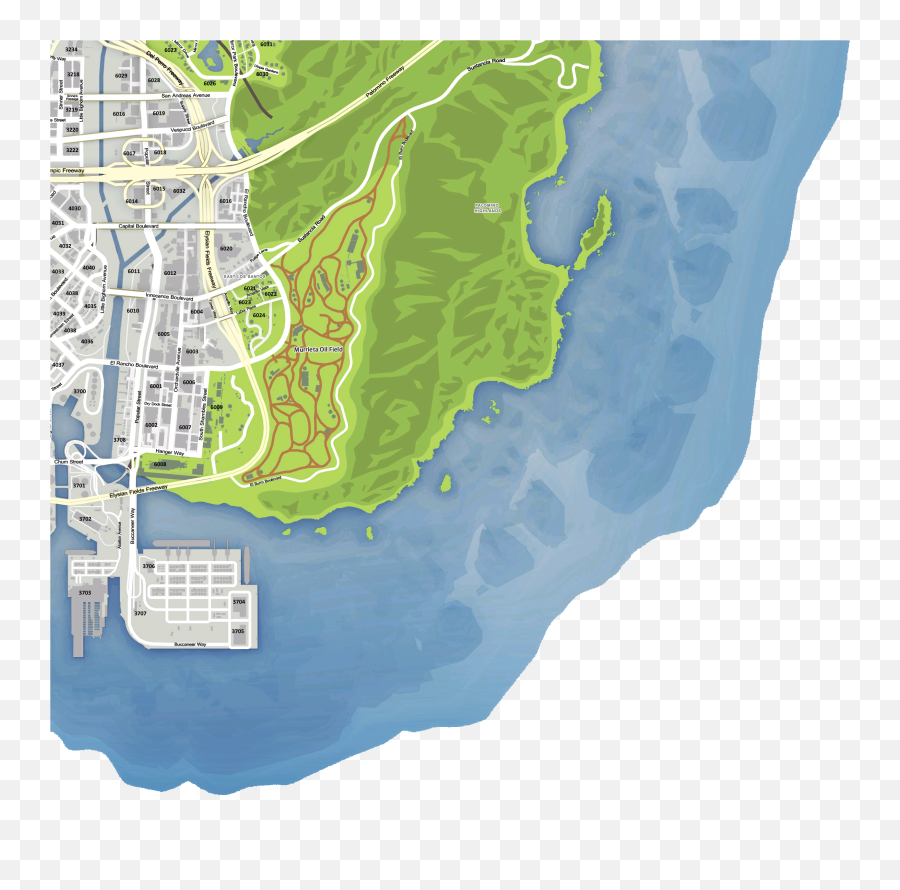 Spfivem Dojrp Styled Map With Street Names And Addresses - Seachannel Emoji,Fivem Server Title Emojis