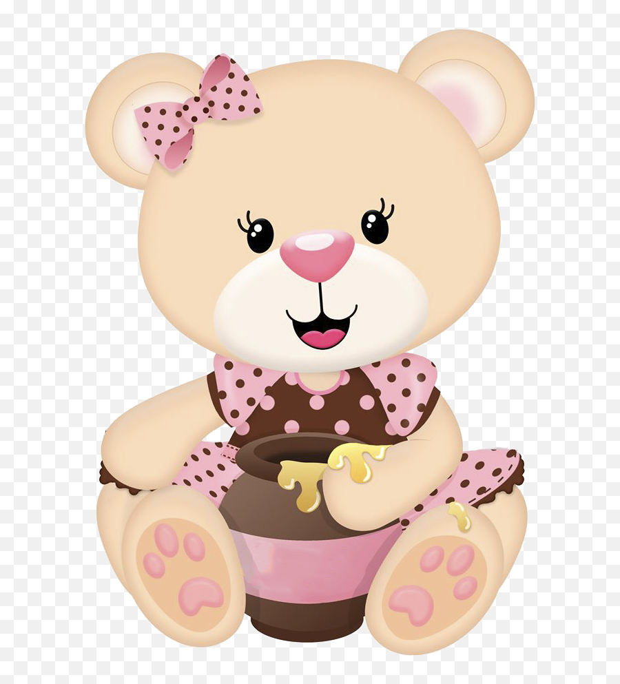 630 Clip Art Ideas In - Cute Girl Teddy Bear Clipart Emoji,Mama And Baby Bear Emoji