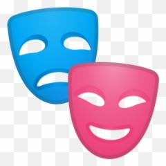 Performing Arts Emoji - Download For Free U2013 Iconduck Emoji Teatro,Glowing Emoji Mask