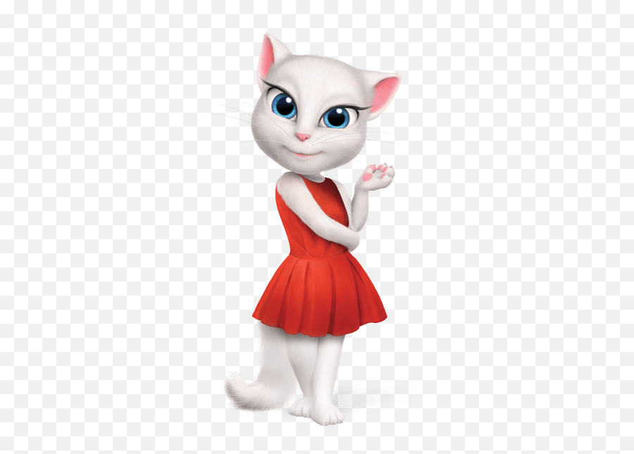 Talking Angela - Angela Tom Emoji,Talking Tom Ginger Emoticons