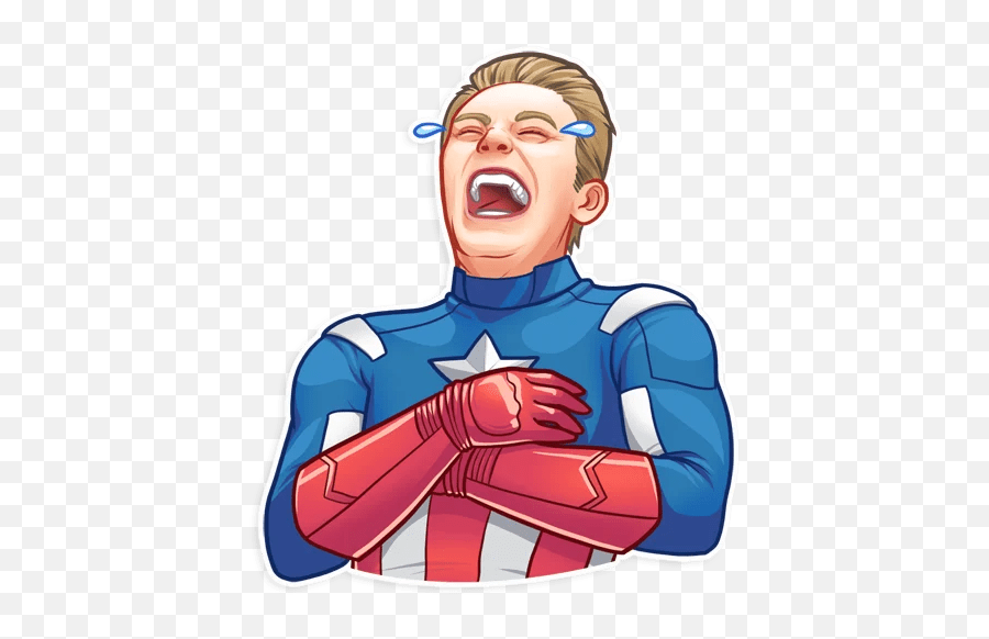 Avengers Heroes Stickers - Live Wa Stickers Captain America Sticker Whatsapp Emoji,Where Is The Kitty In The Emoji Movie