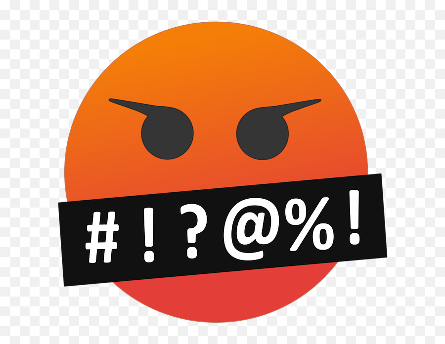 Rage Smiley Trouble - Free Image On Pixabay Dot Emoji,Rage Eyes Emoji