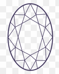 Gems Oval Gemstone Clipart Clip Art - Oval Diamond Shape Png Emoji,Small Emoji Gems