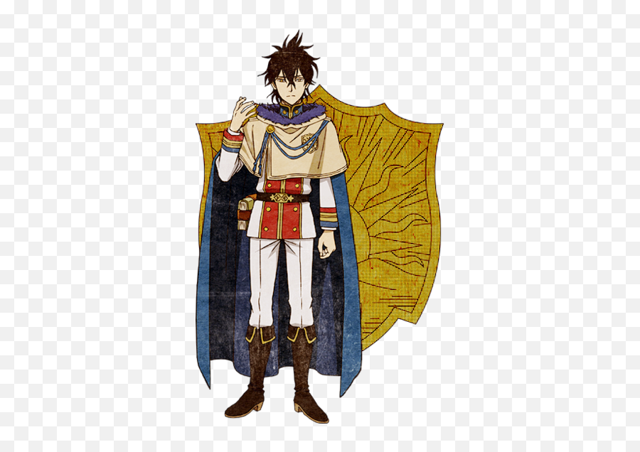 Black Clover - Yuno Black Clover Full Body Png Emoji,Black Clover Noelle Emoticon