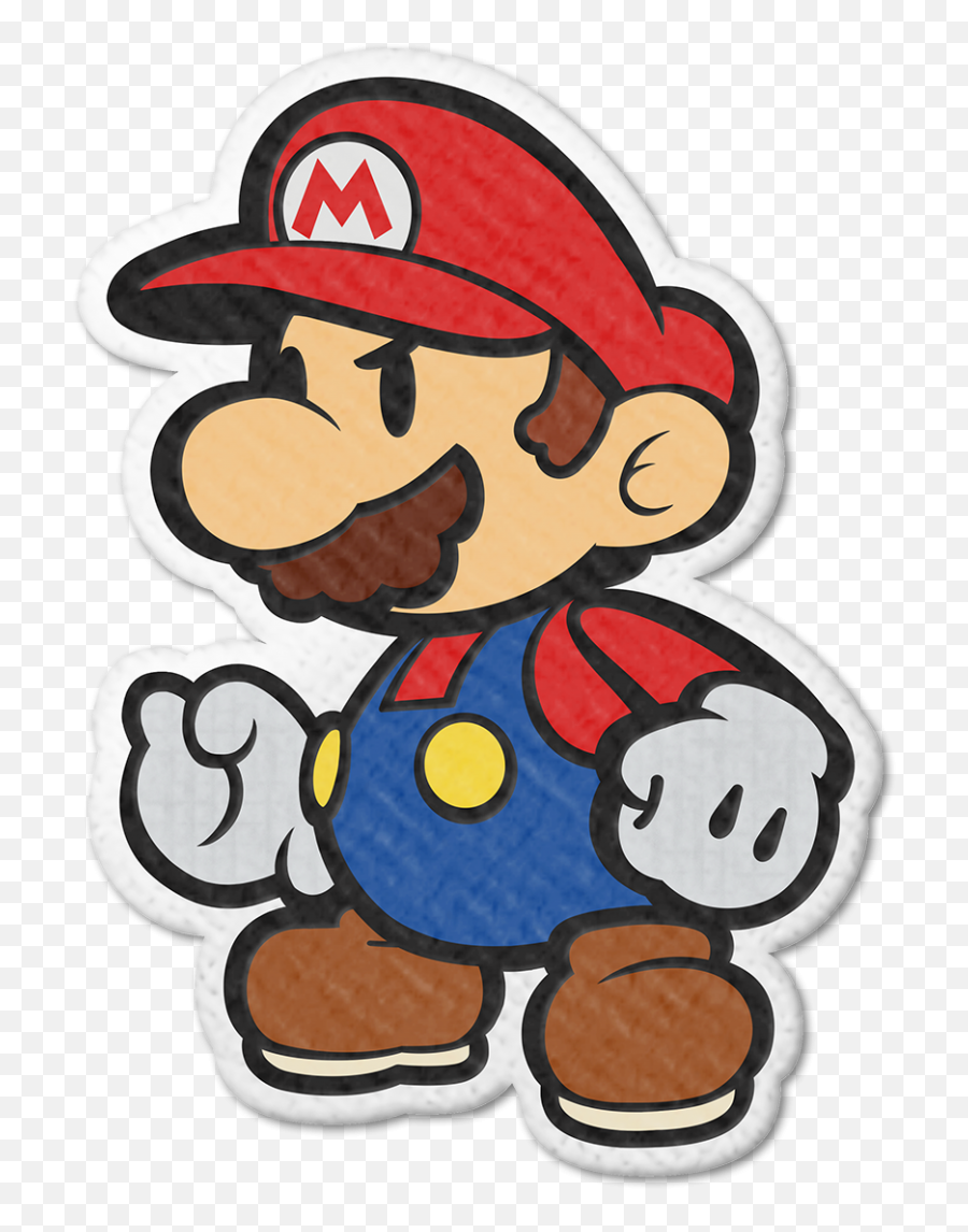 Papermario Nintendo Sticker By Annah - Paper Mario Png Origami King Emoji,Paper Mario Emojis