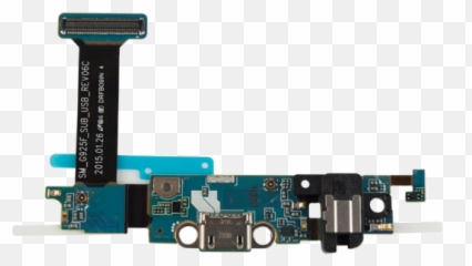 Samsung Galaxy S6 Edge G925f Dock Port And Headphone Jack - Samsung S6 Edge Charging Port Emoji,Where Are My Emojis On Galaxy S6