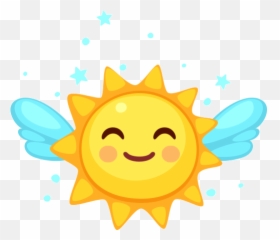 Sun Emoji Stickers For Whatsapp And - Oop Sksksksk,Sun Emoticon Whatsapp