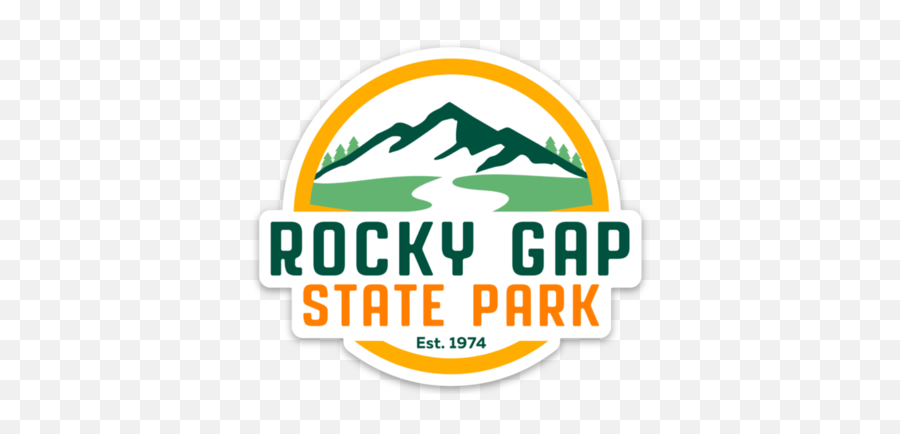 Rocky Gapu0027s Souvenir Store Online - Rocky Gap State Park Logo Emoji,Hiker On A Mountain Emojis