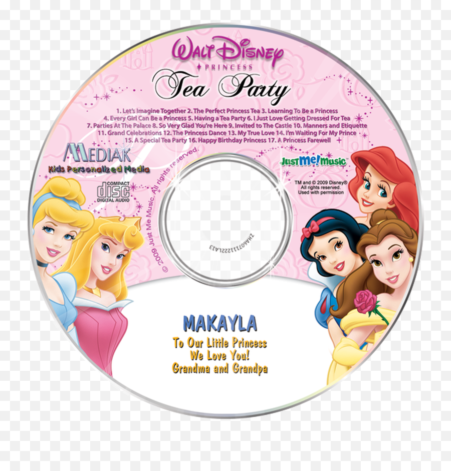 Personalized Music Cd - Disney World Emoji,Ballroom Emotions Cds