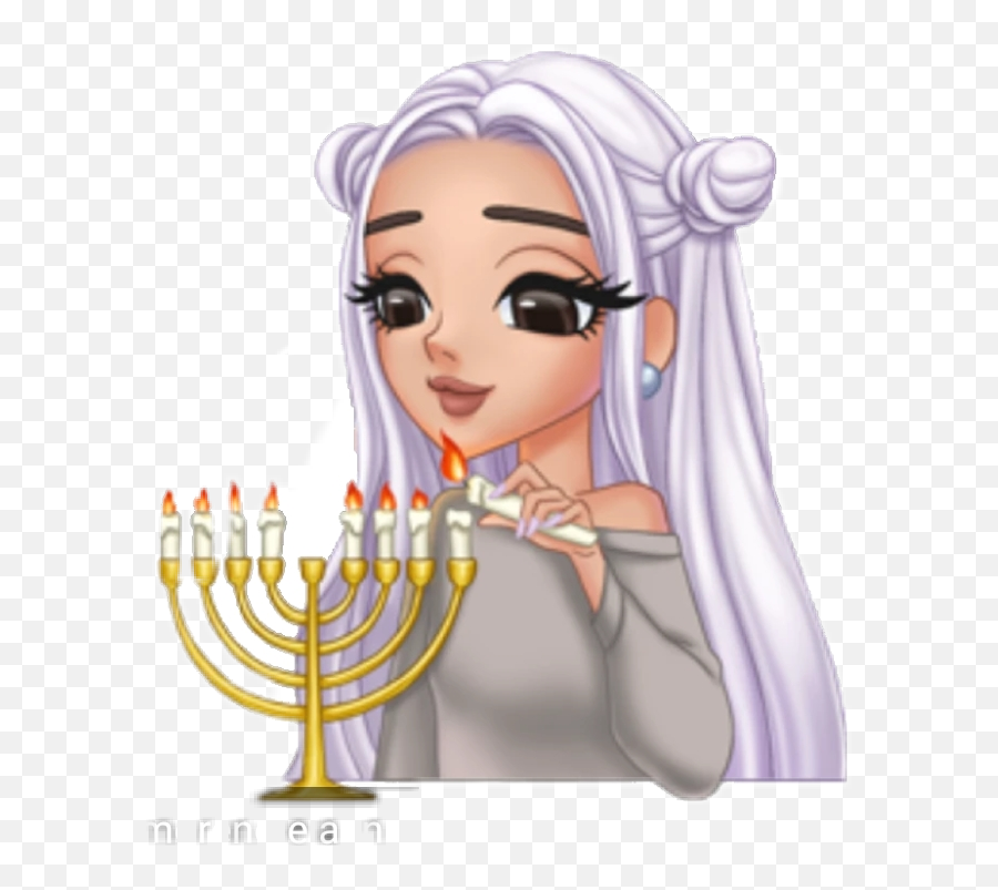 Happy Hanukkah Sticker Challenge - Christmas Arimoji Emoji,Hannukah Emoji