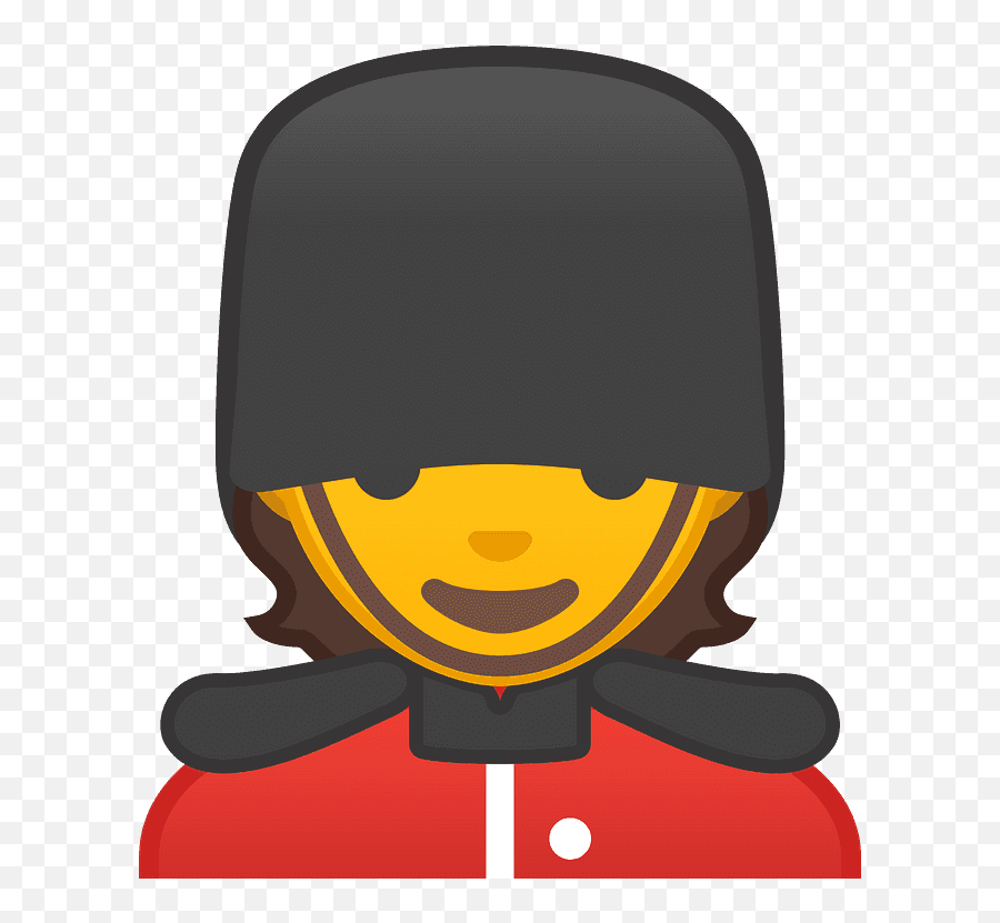 Guard Emoji Clipart Free Download Transparent Png Creazilla,Female Hair Emoji