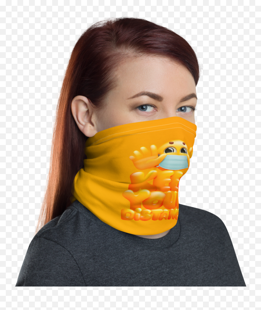Protective Keep Your Distance Emoji - Top Funny Covid Mask,Face Mask Emoji