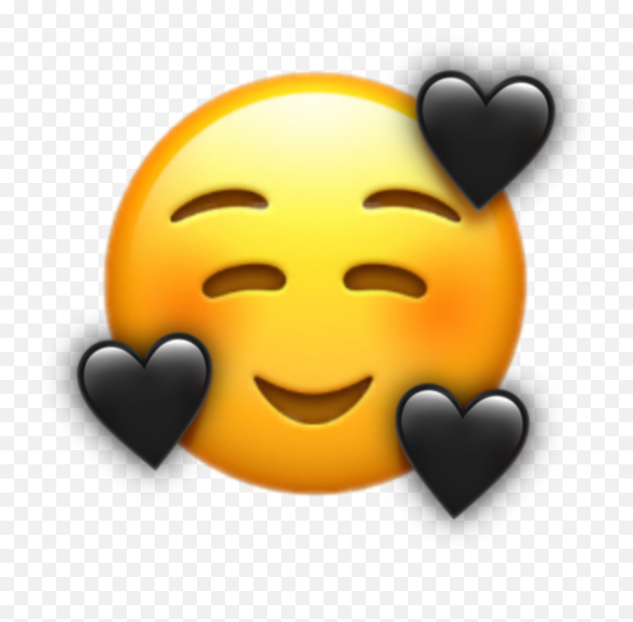 The Most Edited Blackheart Picsart Emoji,Ghost Aiden Heart Emoticon