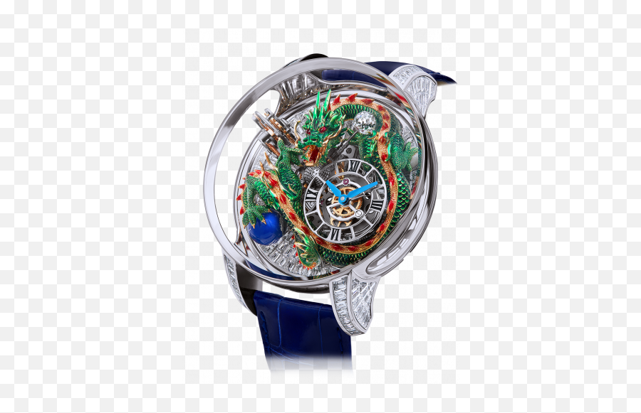 Astronomia Art Green Dragon Tourbillon Jacob U0026 Co Emoji,Facebook Emoticon For Eye Closed Tongue Out