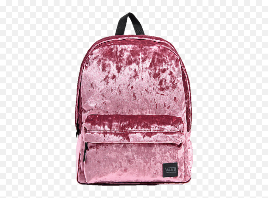 Backpack Purse Bag Velvet Pink Sticker - Vans Backpack Emoji,Emoji Backpack Set