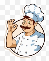Welcome To India Gate - Cooking Chef Logo Png Clipart Full Emoji,Chef's Kiss Emoji Hand