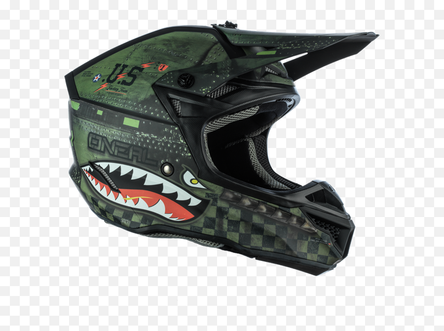Oneal 3 Srs Flat Helmet - Motocross Helmets Rave X Emoji,Helmet Emoji Construction