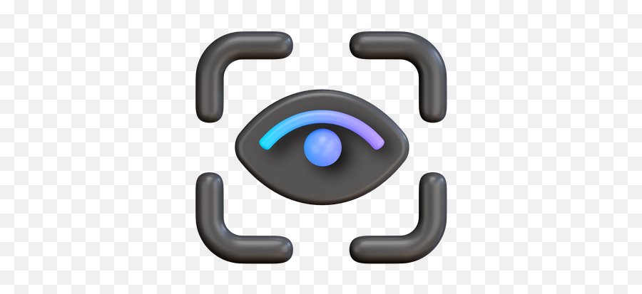 Premium Eye Scan 3d Illustration Download In Png Obj Or Emoji,Eye Shake Emoji Discord