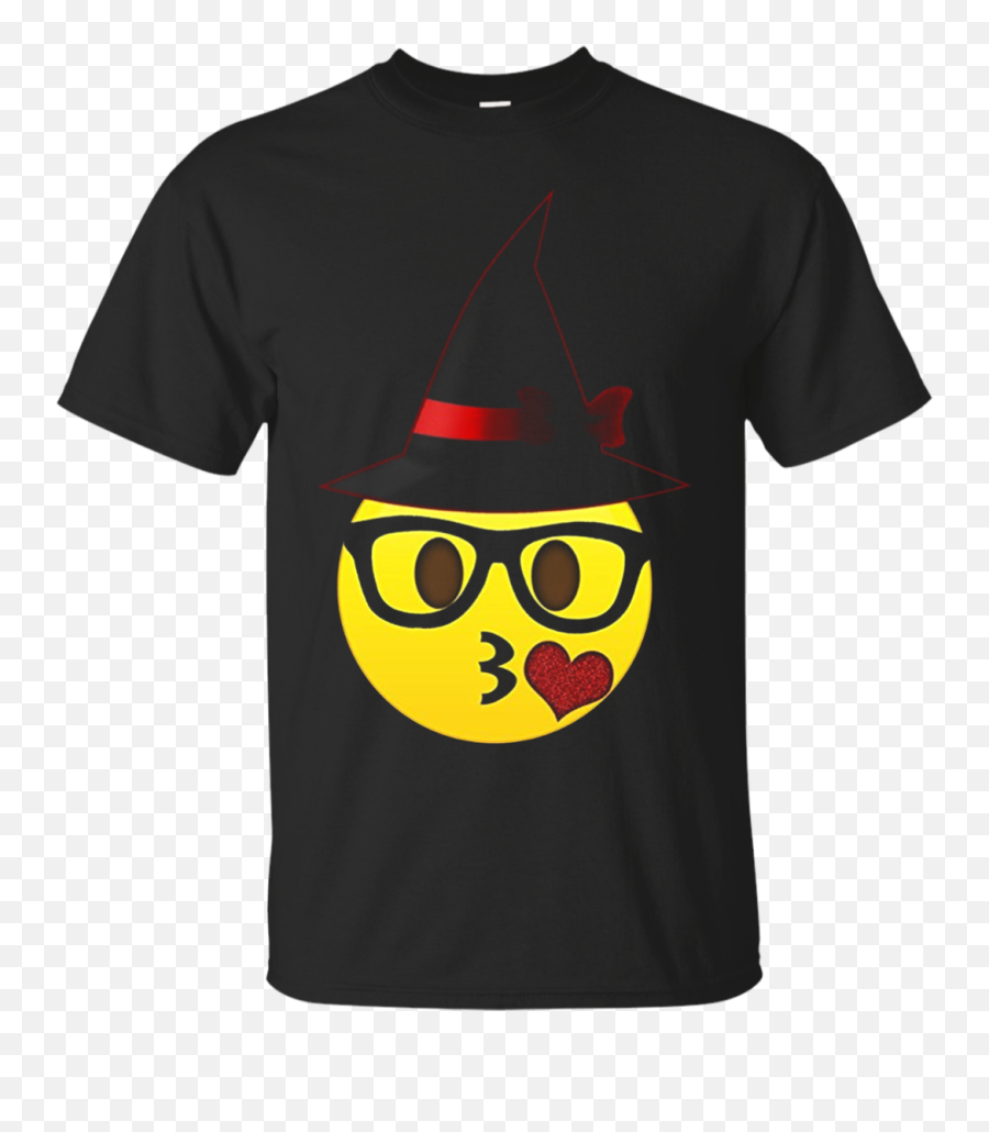 Nerd Emoji Witch Hat Halloween Tshirt - Indiana Jones Han Solo Shirt,Witch Hat Emoji