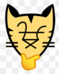 Thinking - Tomcat Thinking Face Emoji Know Your Meme Apache Tomcat,Thinking Face Emoji
