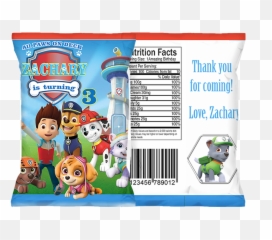 Personalized Paw Patrol Chip Bags Paw - Party Chip Bag Cover Emoji,Bag Of Chips Emoji