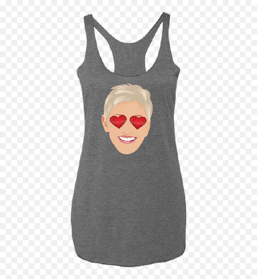 Ellen Show Emoji Tank - Sleeveless Shirt,Emoji Exploji