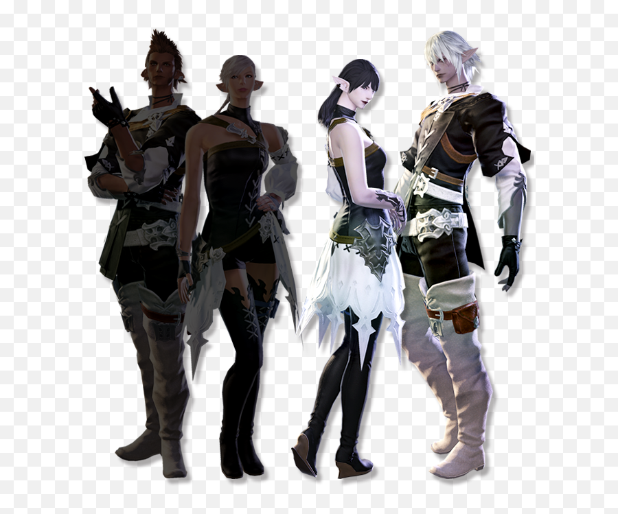 A Realm - Ff14 Elves Emoji,Ff14 Moogle Emotion