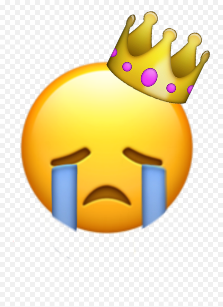 Cymatics Remix Contest - Sad Emoji With Crown,King Emoji