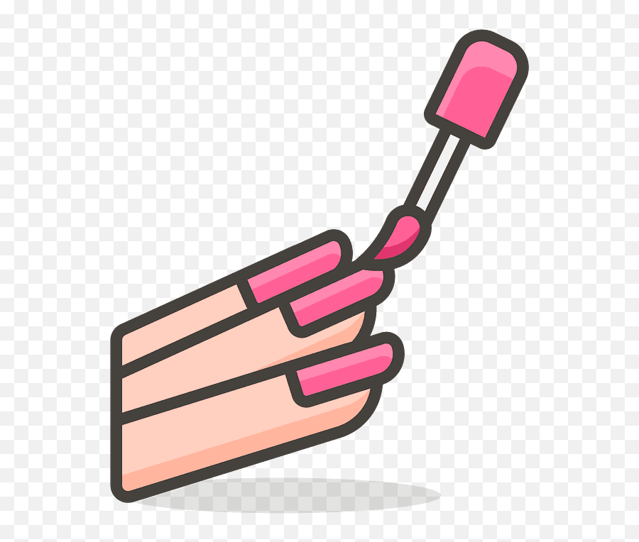 Nail Polish Free Icon Of 780 Free - Iconos De Uñas Png Emoji,Broken Nails Emoticon Face Png