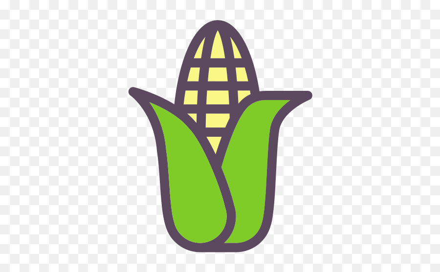Vegetable Vegetables Eco Food Corn Free Icon Of Ecology Set - Programa De Precios De Garantía A Productos Alimentarios Básicos Emoji,Vegetable Emoticon Png