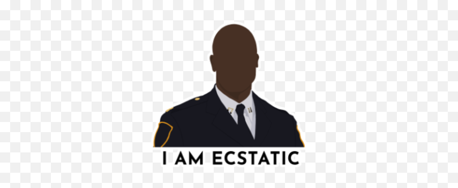 Captain Holt - Gentleman Emoji,Brooklyn Nine Nine Making Fun Of Holt No Emotion Season