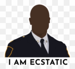 Captain Holt - Gentleman Emoji,Brooklyn Nine Nine Making Fun Of Holt No Emotion Season