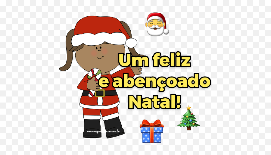 Figurinhas Natalinas De Incentivo Para Whatsapp - Blog Figurinhas De Feliz Natal Emoji,Natal Emoticons Whatsapp