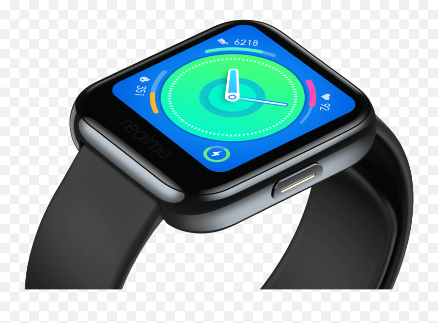 A 50 Apple Watch Is Possible Meet Realme Watch - Realme Watch 1 Emoji,Comparison Of Android And Apple Emojis