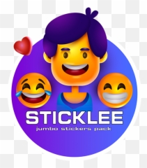 Sticklee - Happy Emoji,Facebook Chat Disable Emoticons
