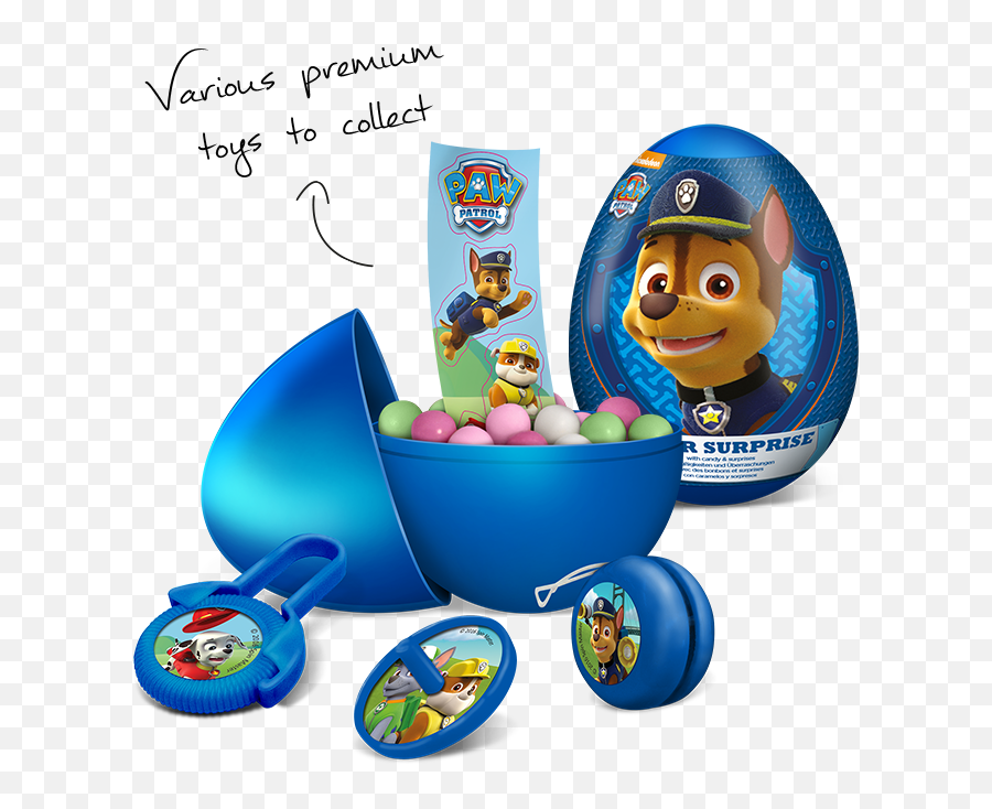 Paw Patrol - Super Surprise Bip Candy U0026 Toy Super Surprise Eggs Bip Emoji,Surpise Emoticon