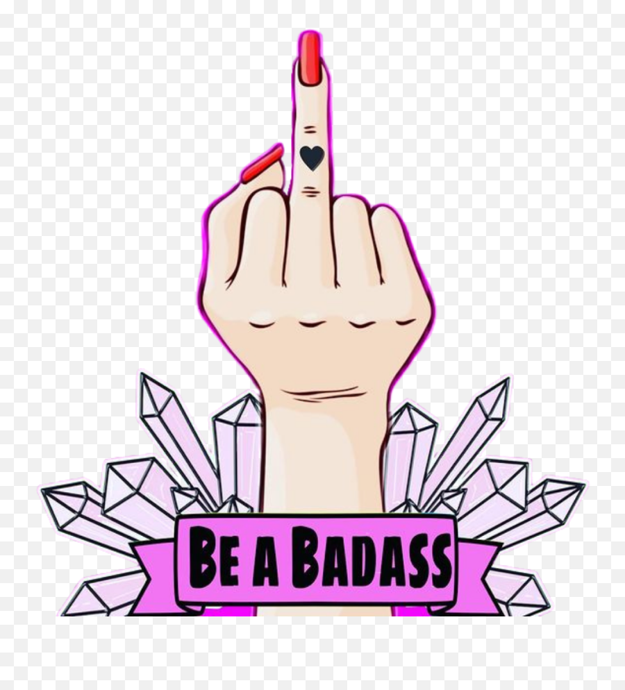 Be A Badass Online Store U2013 Cassandra Barrie - Sign Language Emoji,Tumblr Text Emoticons Finger